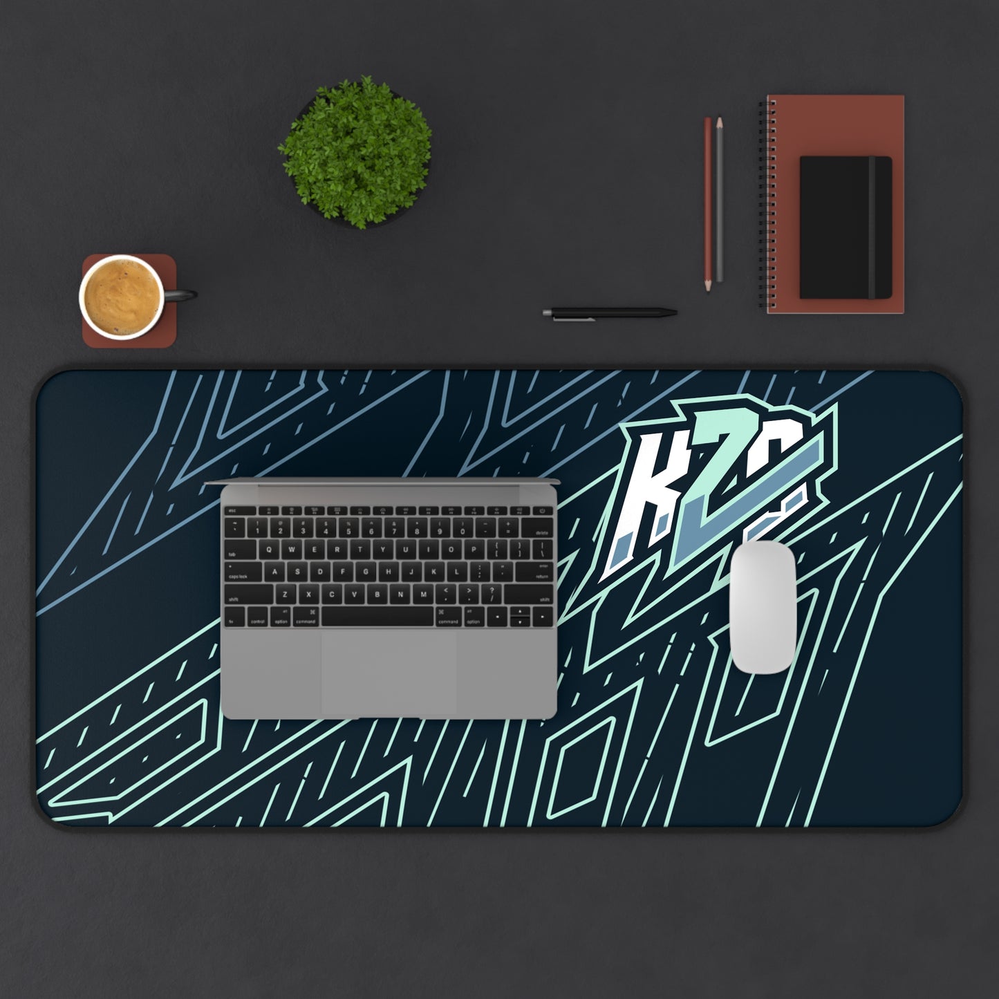 GearRivals x Known 2 Own | Stitched Edge Mousepad | Auto-Print