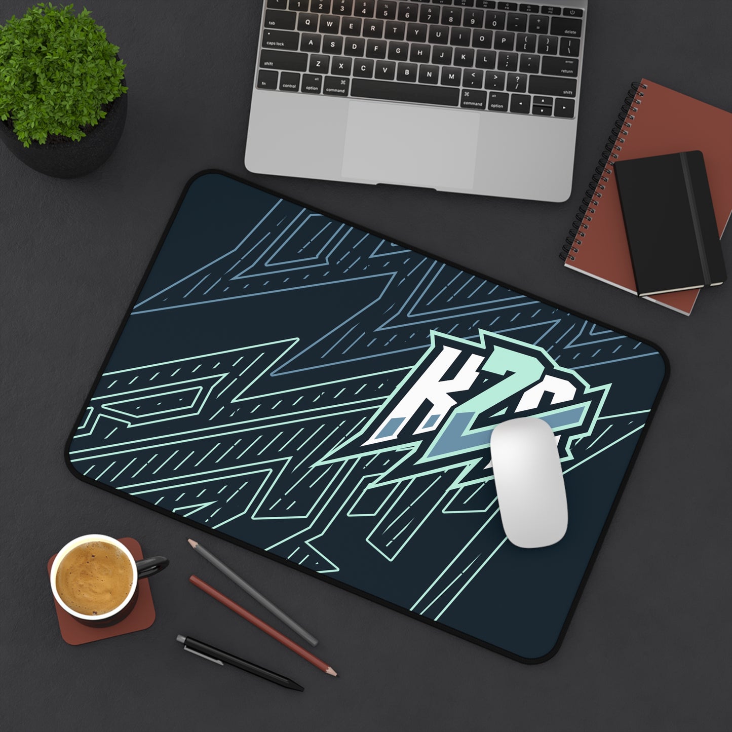 GearRivals x Known 2 Own | Stitched Edge Mousepad | Auto-Print