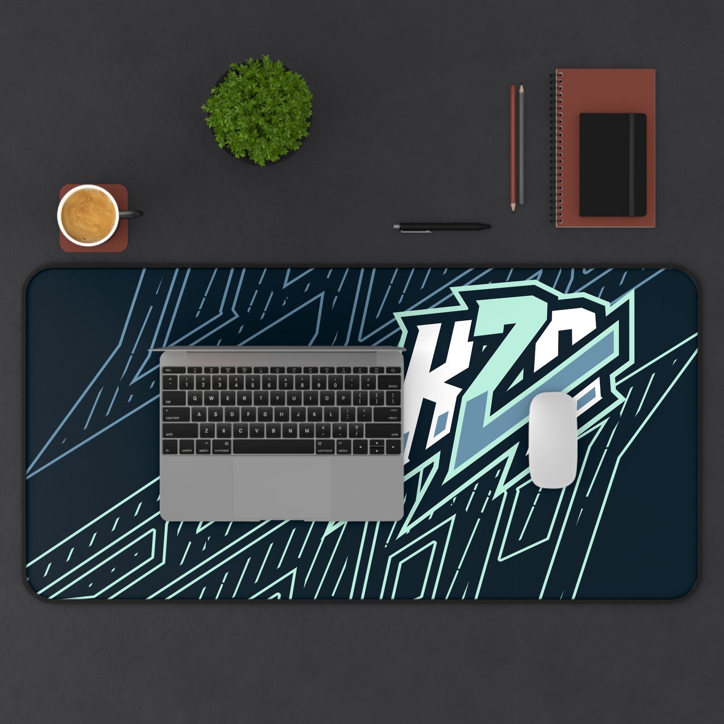 GearRivals x Known 2 Own | Stitched Edge Mousepad | Auto-Print