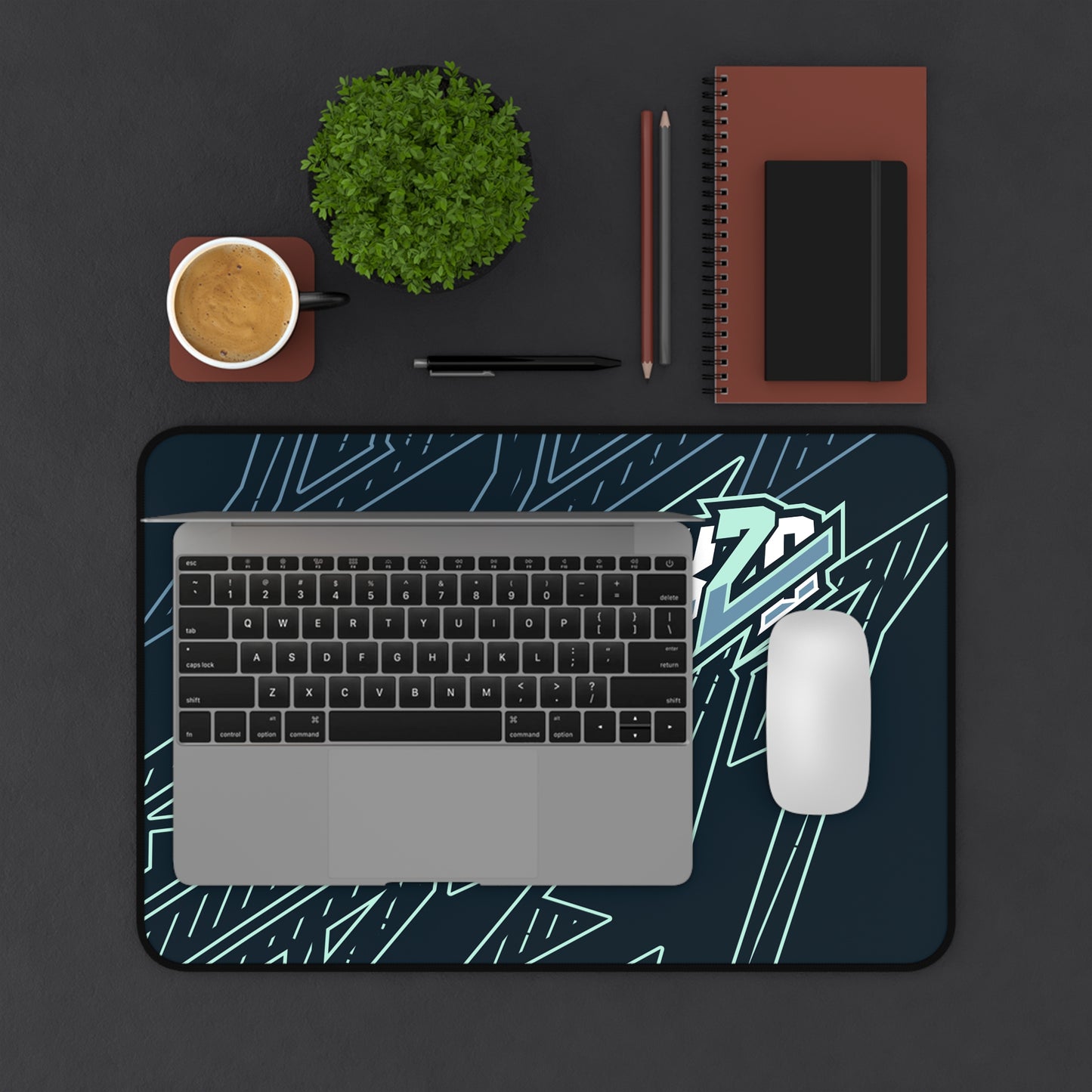 GearRivals x Known 2 Own | Stitched Edge Mousepad | Auto-Print