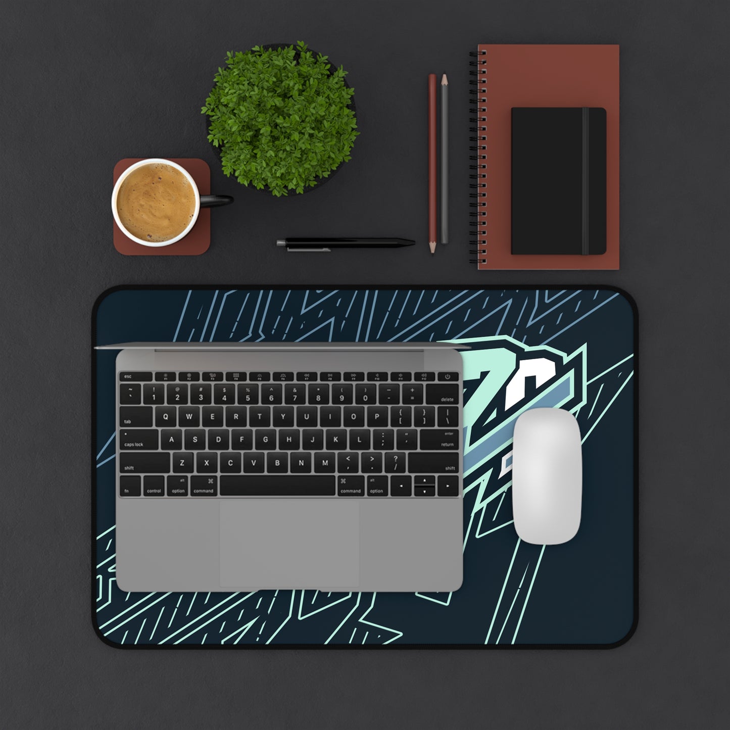 GearRivals x Known 2 Own | Stitched Edge Mousepad | Auto-Print