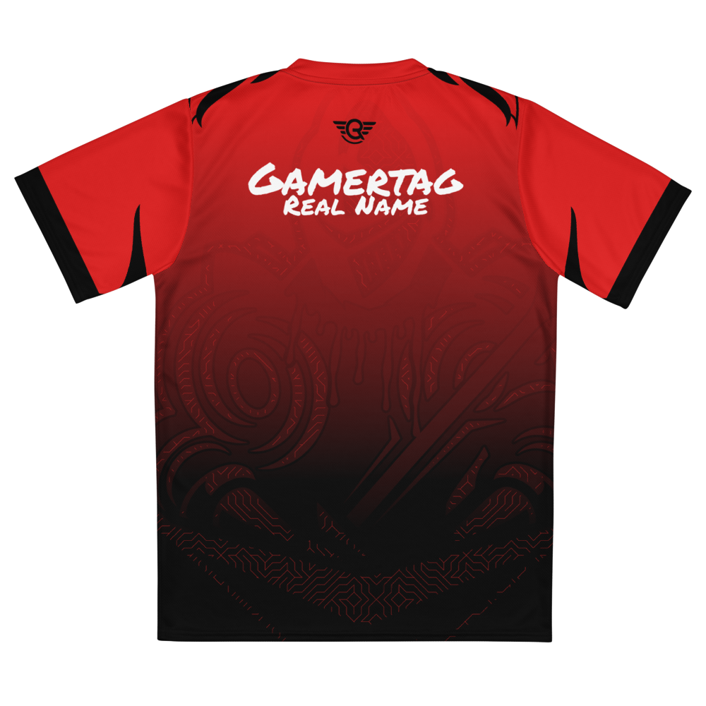 GearRivals x Upsetti Spaghetti | Recycled Unisex Sports Jersey Red