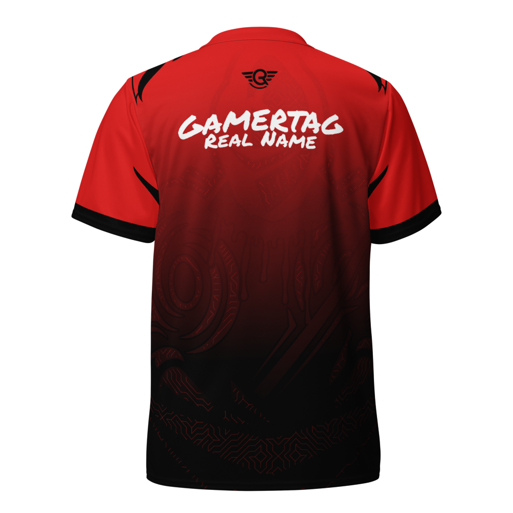 GearRivals x Upsetti Spaghetti | Recycled Unisex Sports Jersey Red