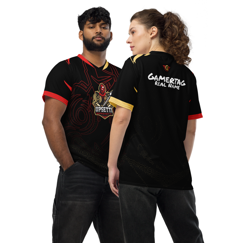 GearRivals x Upsetti Spaghetti | Recycled Unisex Sports Jersey